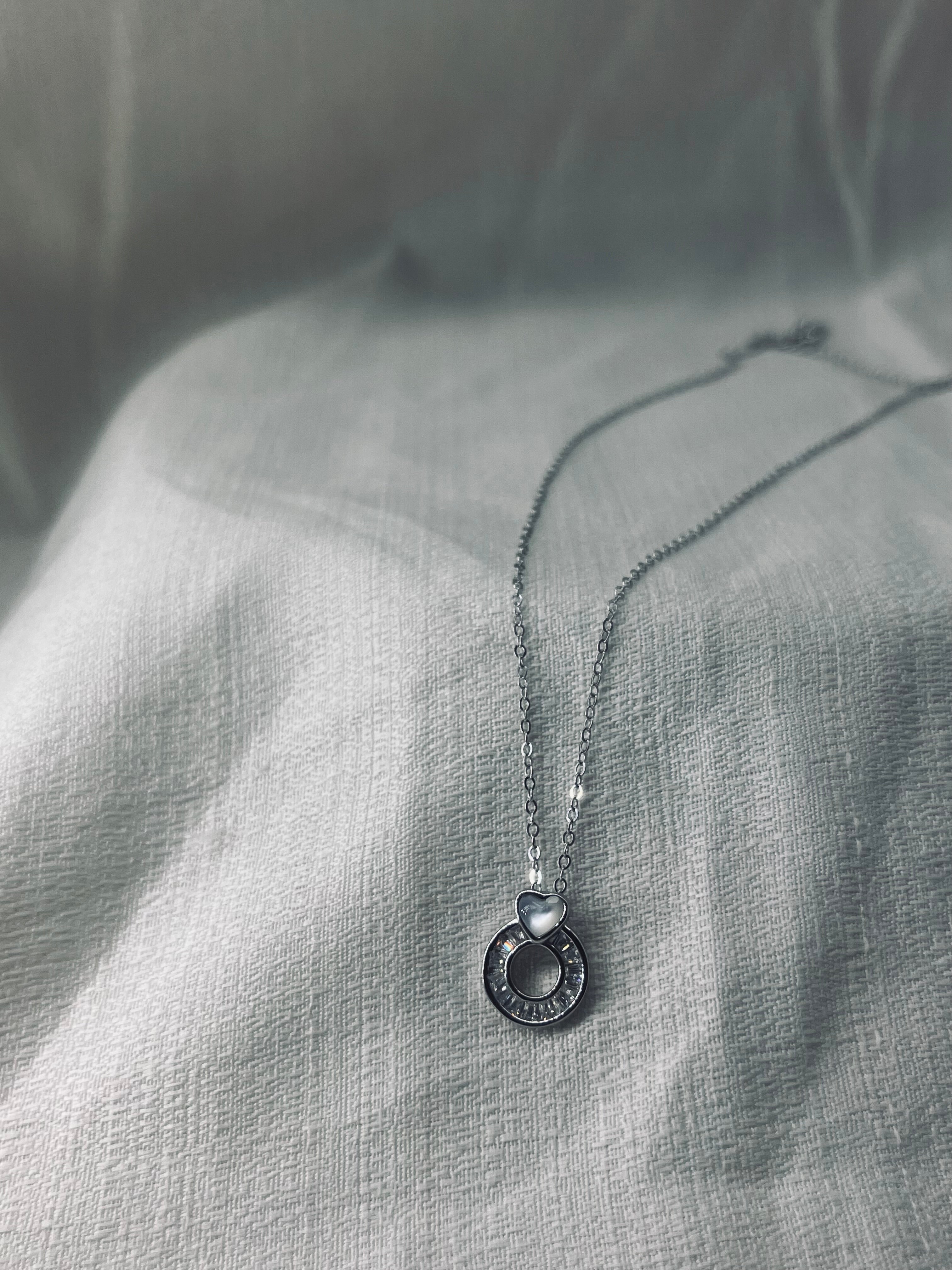 Heart pearl Necklace