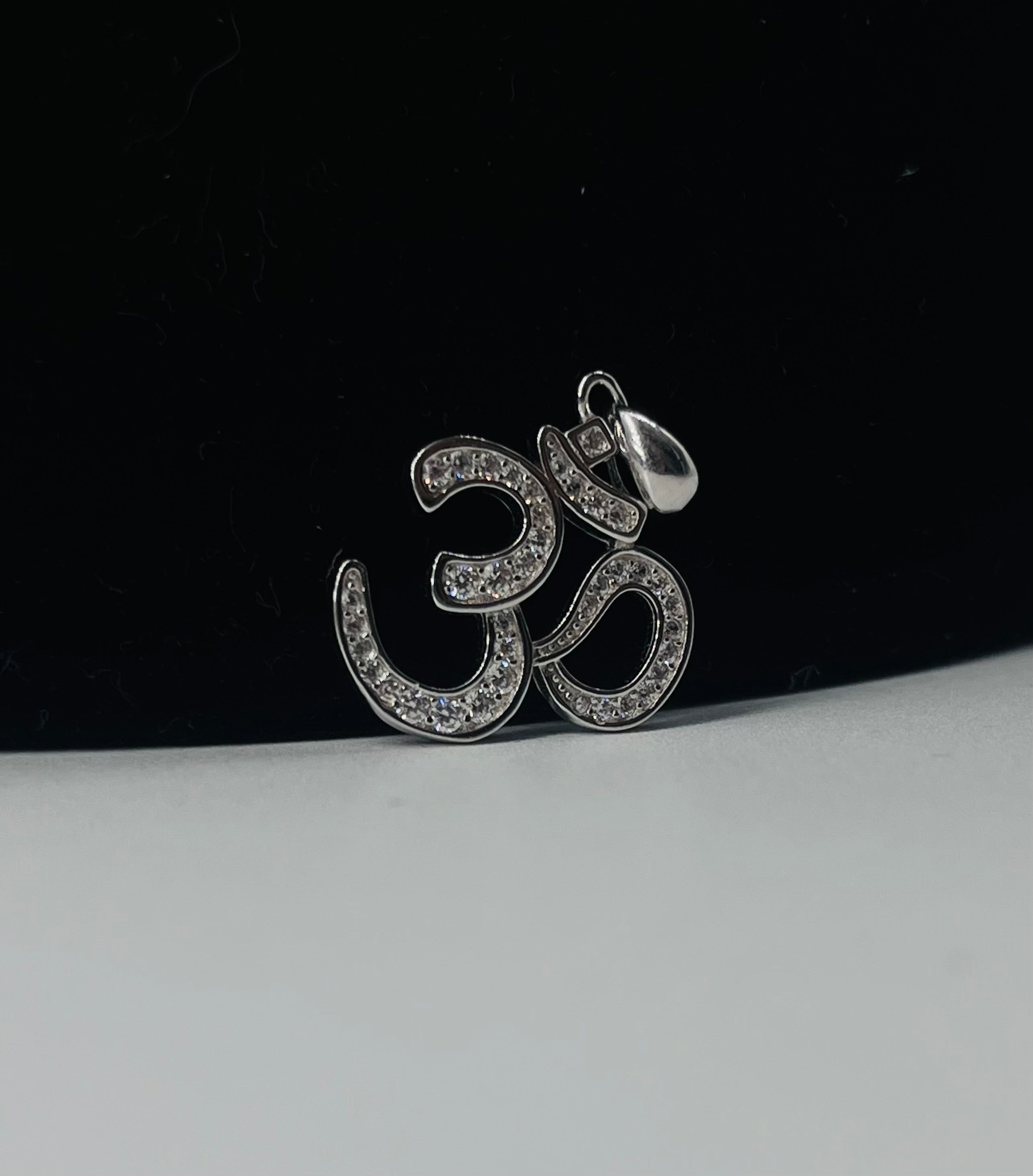 OM Diamond Pendant