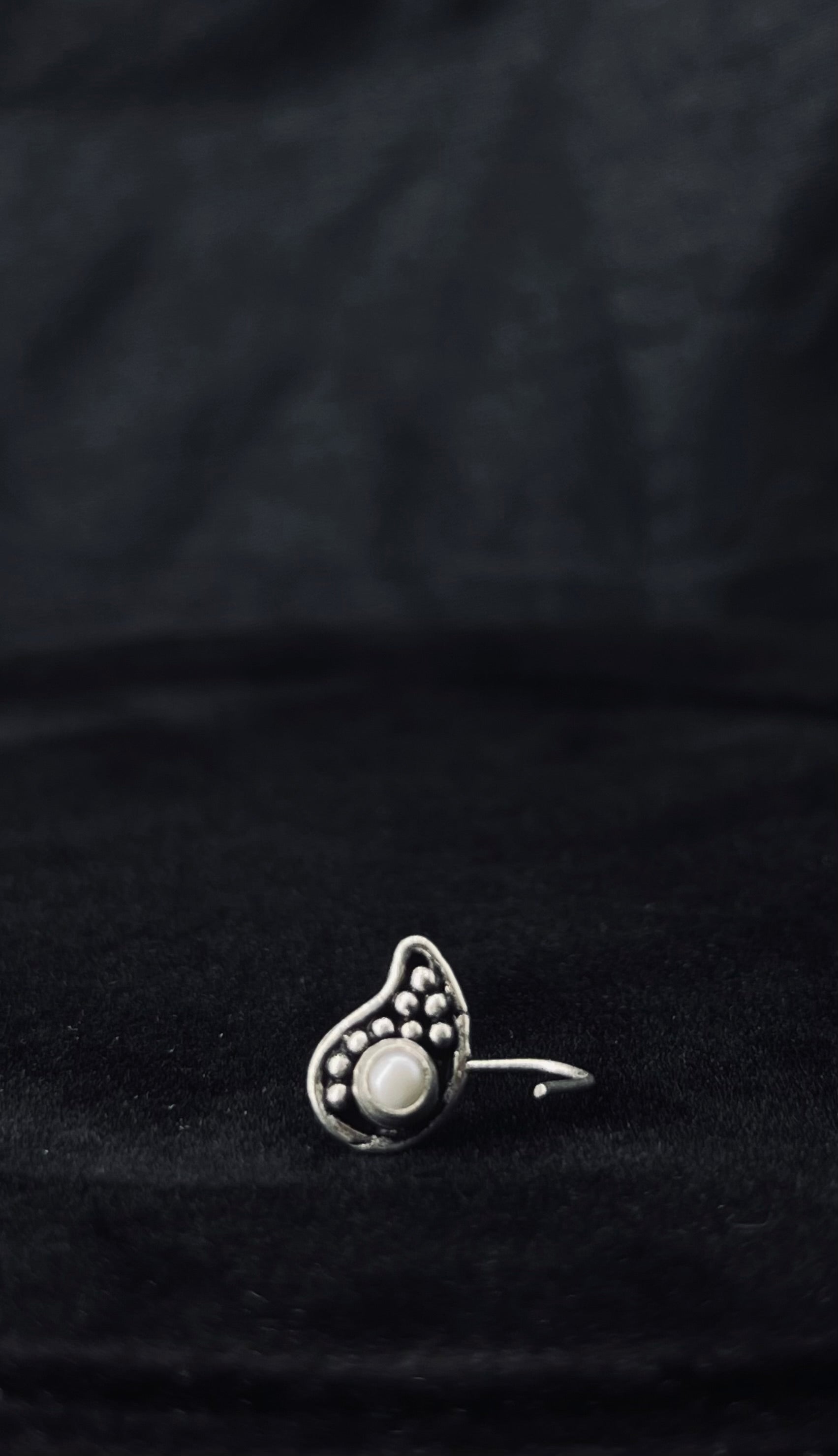 Pearl Wing Nose Pin