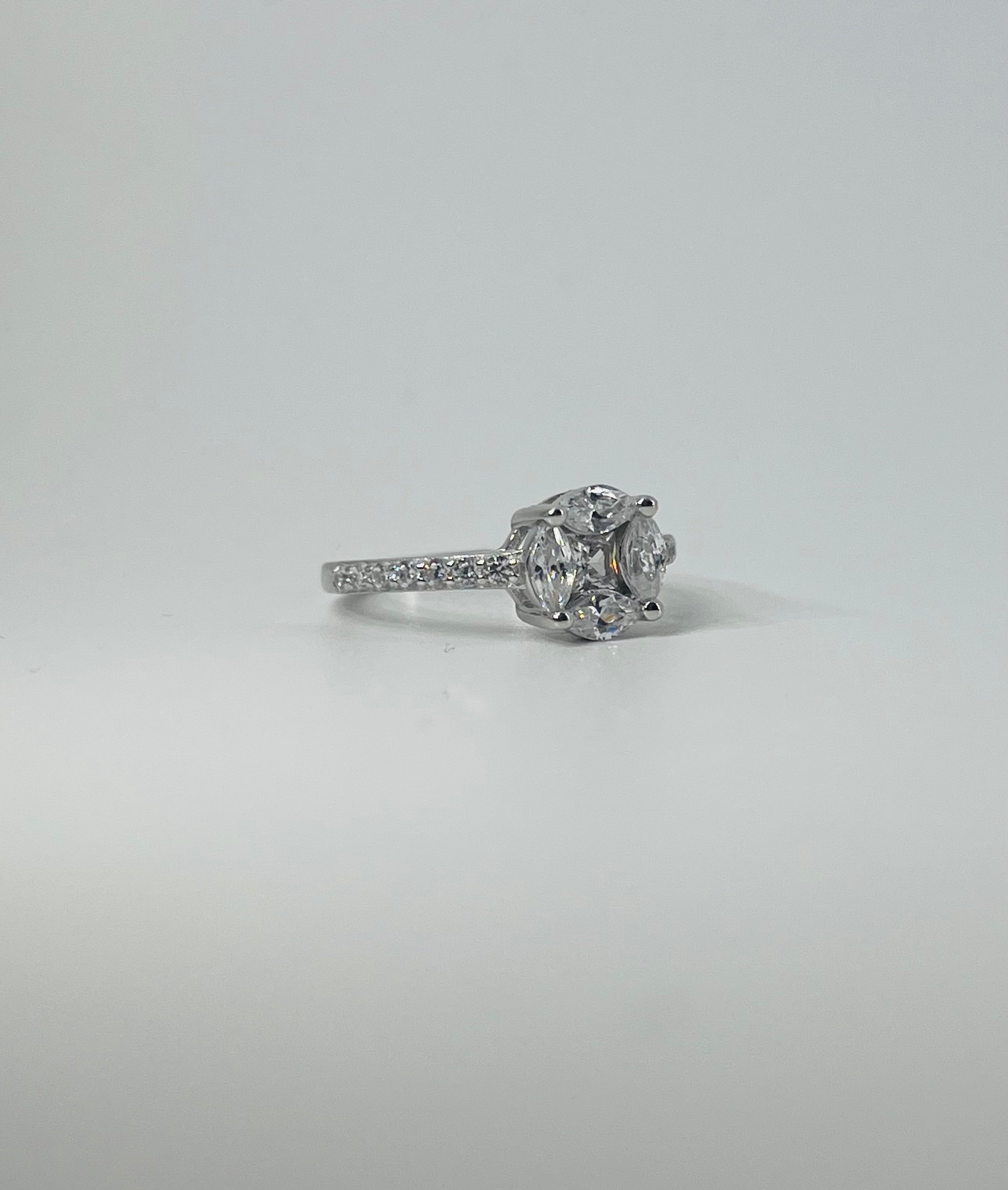 Diamond Whirlpool Ring