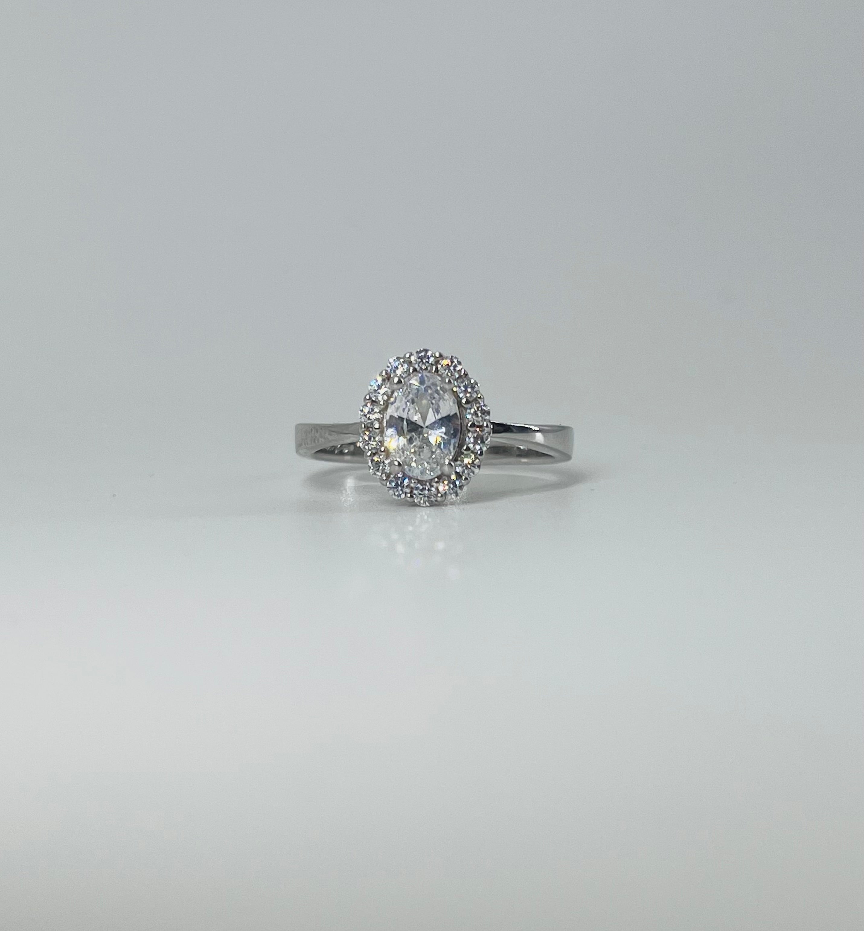 Oval Cut Queen Ring