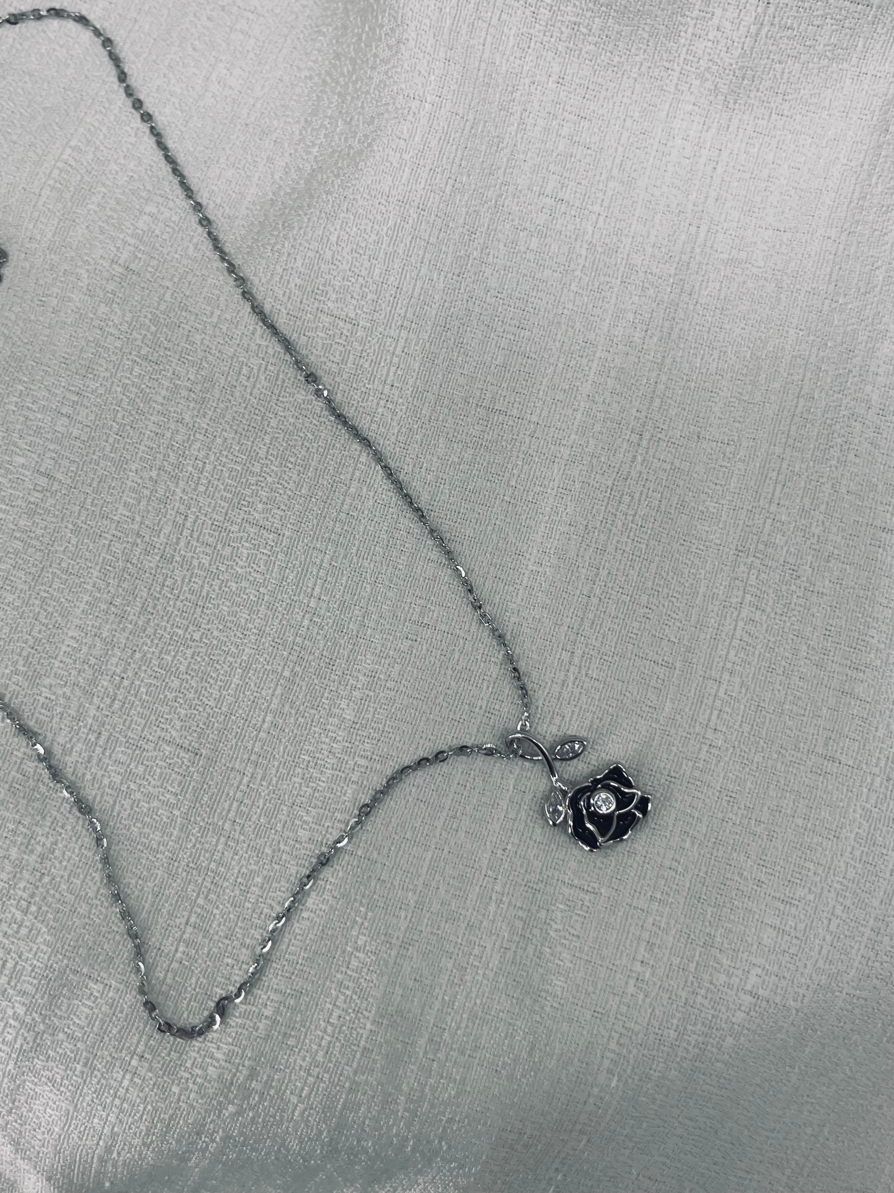 BlackRose Necklace