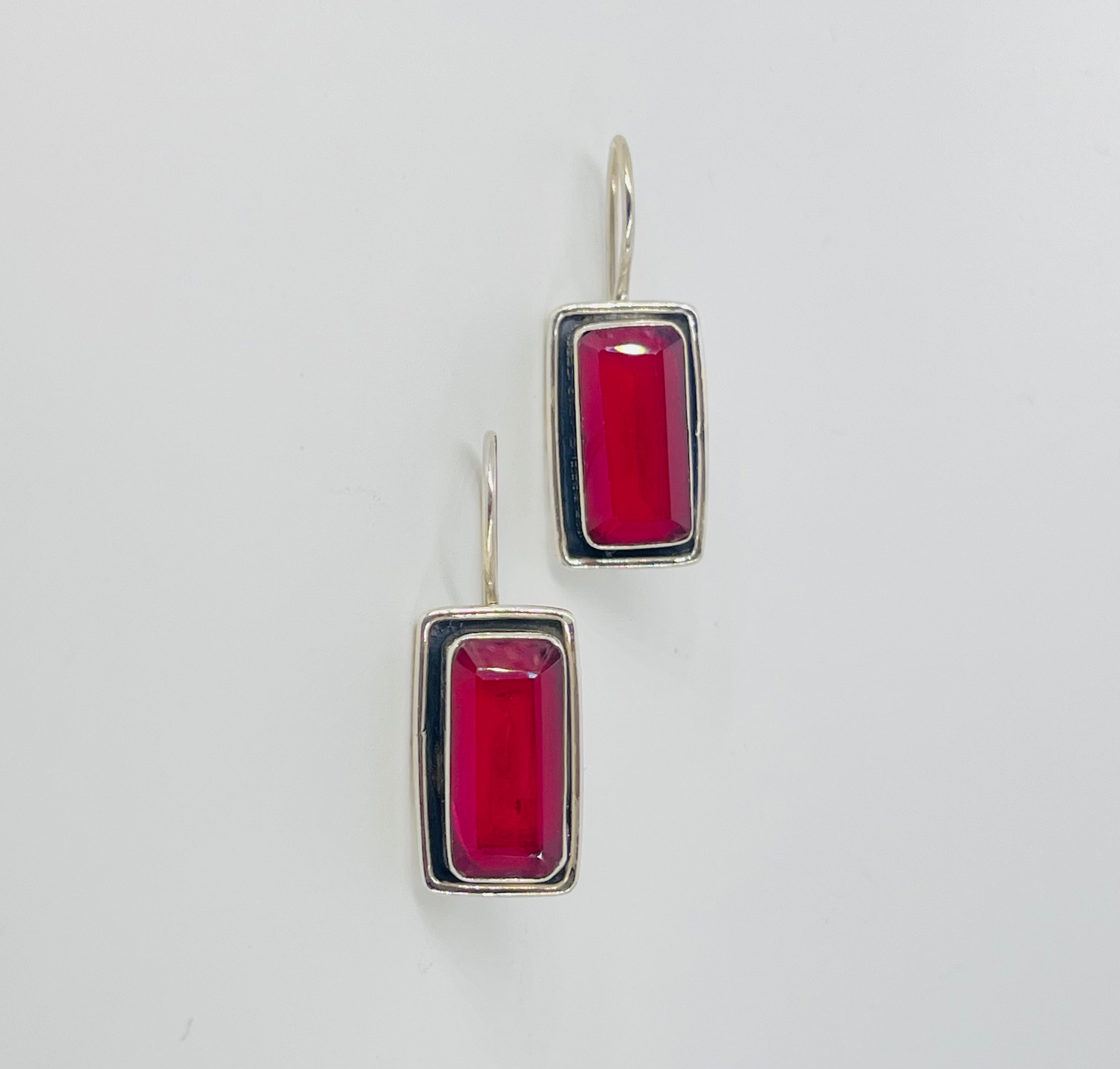 Ruby Statement Earrings