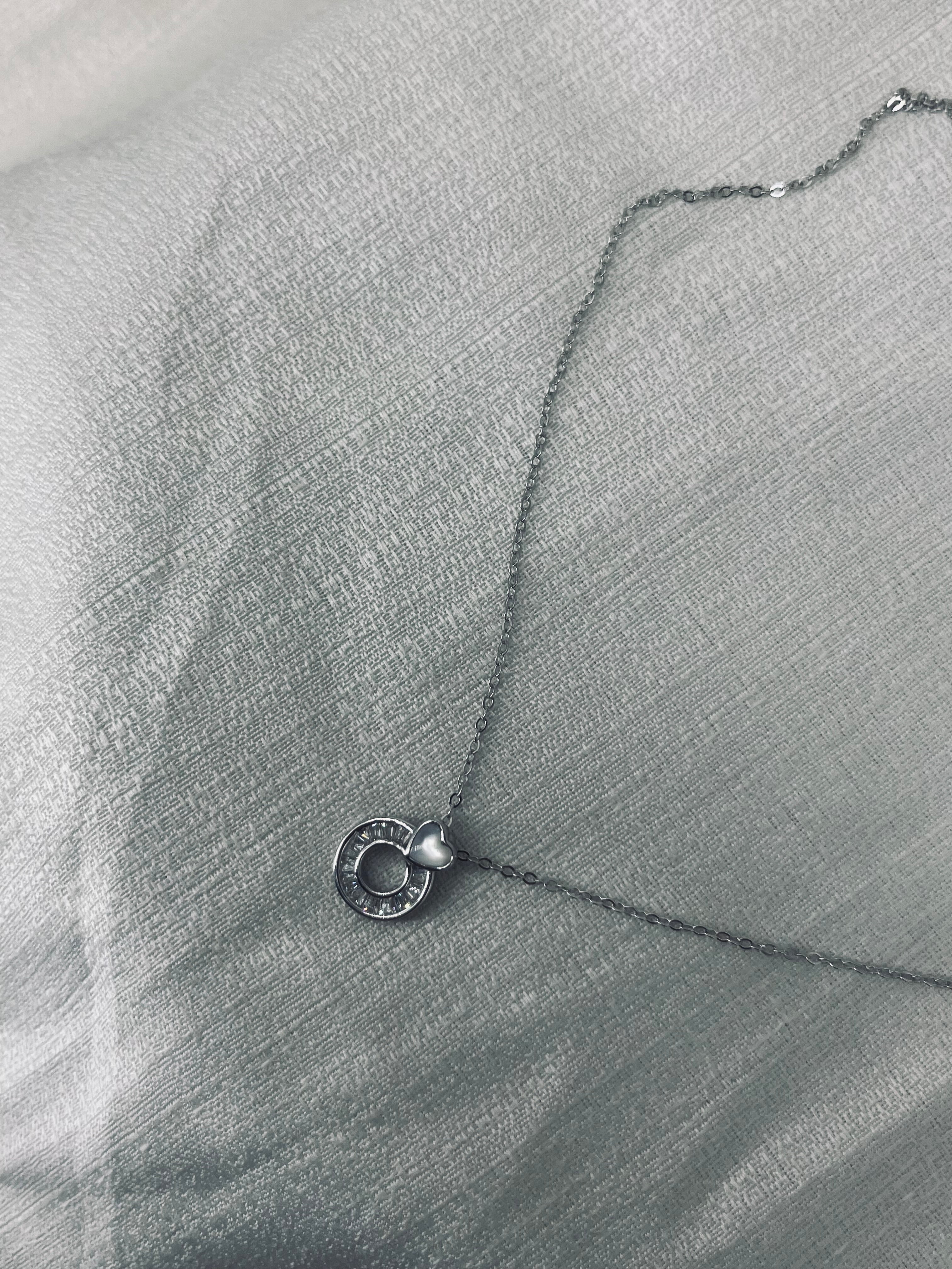 Heart pearl Necklace