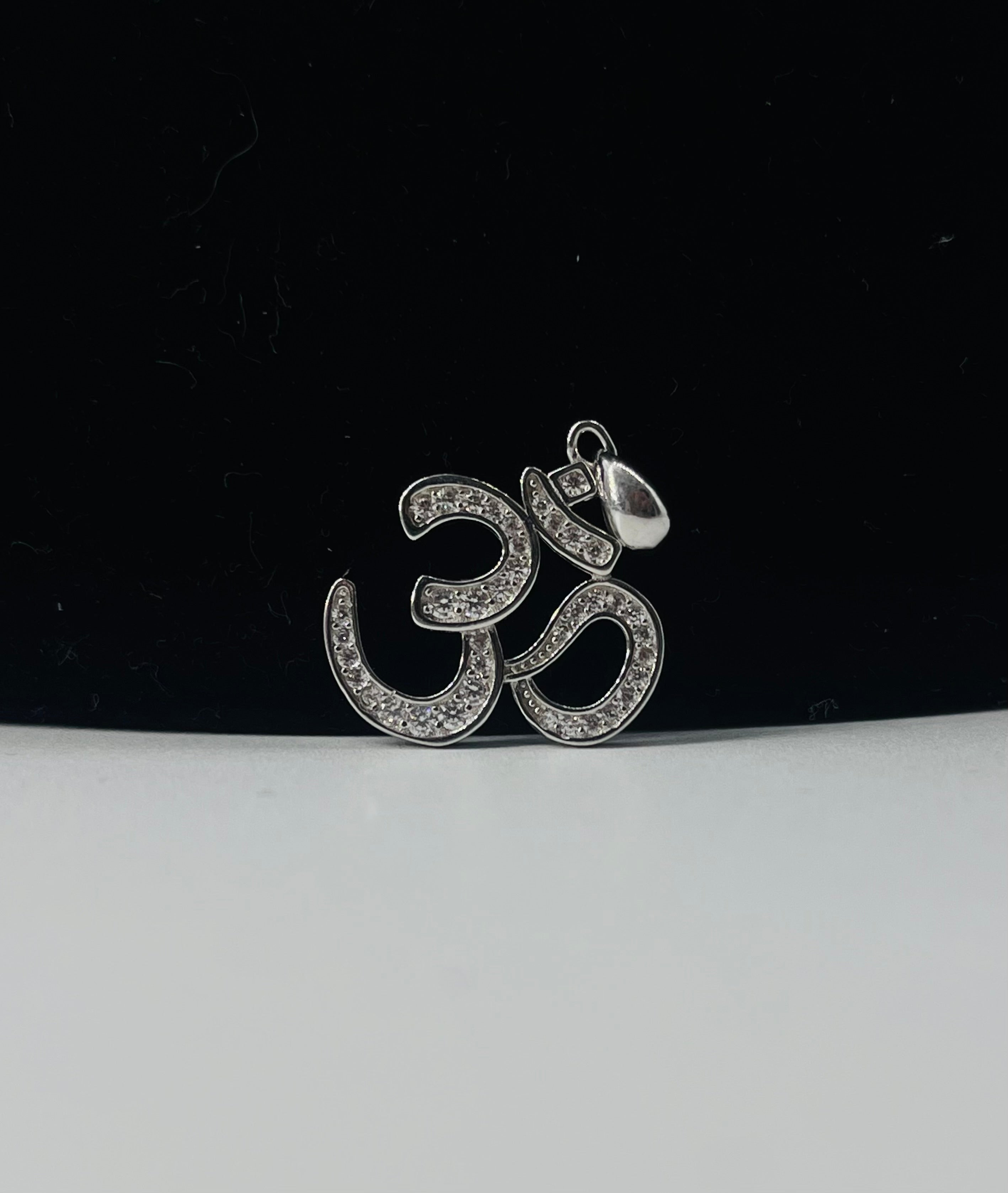OM Diamond Pendant