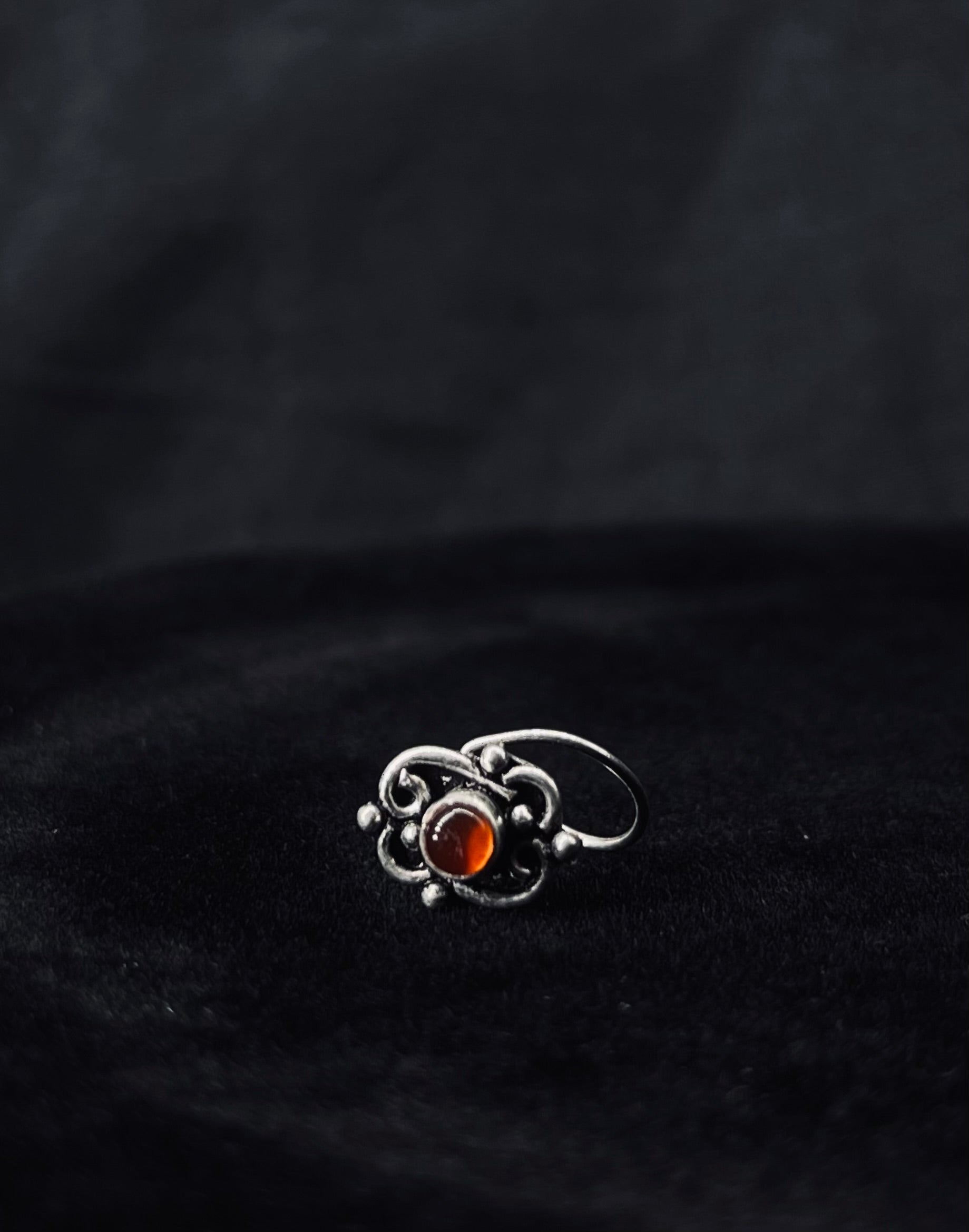 Tribal Jasper Nose Pin