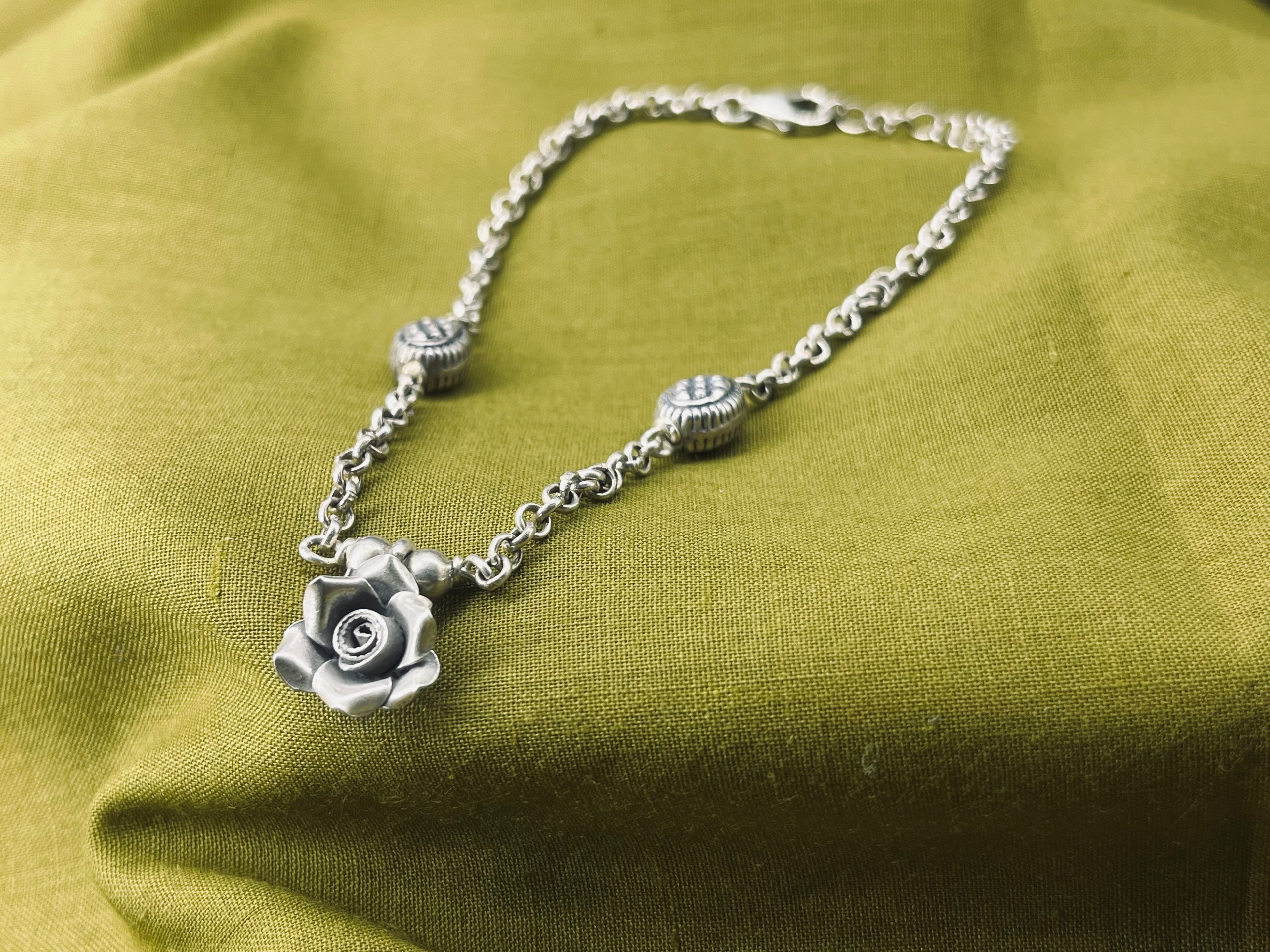 ROSE charm Anklet